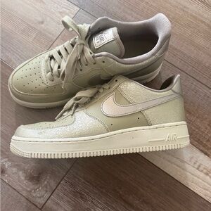 Woman’s Nike Air Force ones, size 9.5